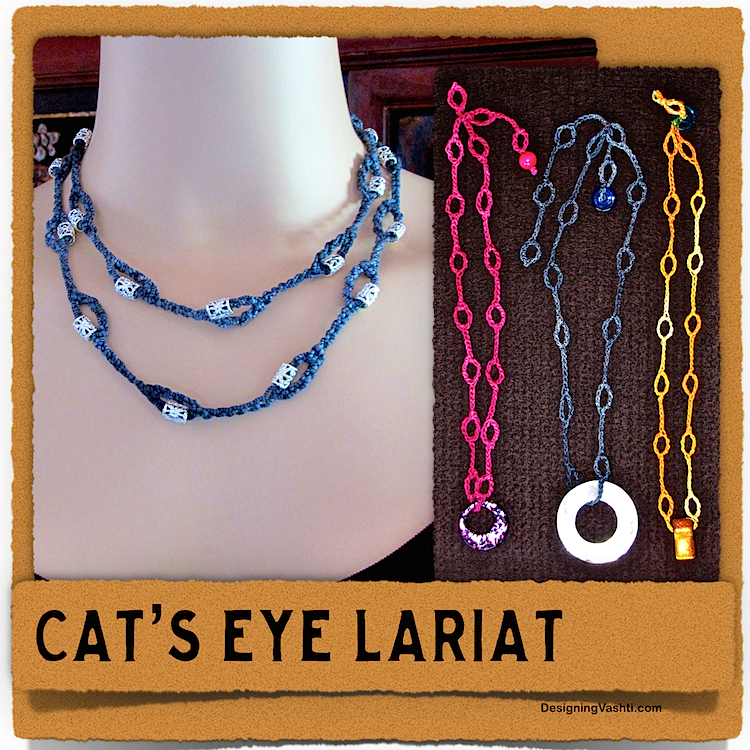 Cat's-Eye Pendant Cord - Designing Vashti