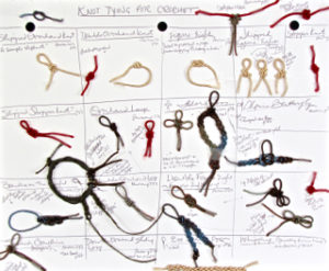 Knot tyers make several types of slip knots!