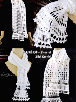 Emdash Scarf: Flounced Filet