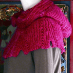 Thaxton Hooded Cowl: Slip Stitch Crochet