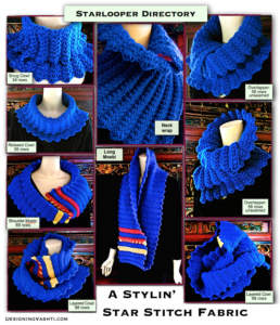 Starlooper Ring Scarf: Turn it into an infinity scarf. Or not! Nine ways to wear it.