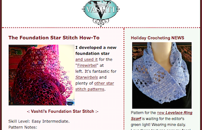 Foundation Star Stitch pattern, and new Lovelace Cowl pattern announcement