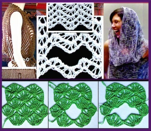 2018 Self-Healing Crochet Stitches and How to Cut Them Class by Vashti Braha