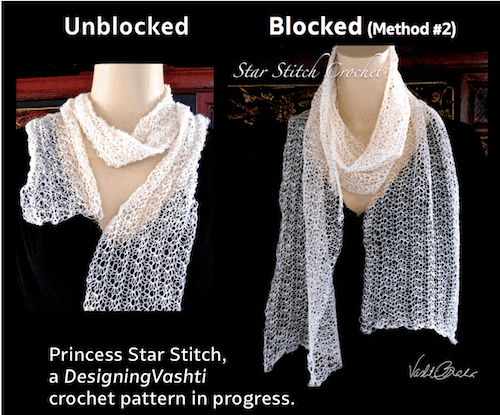 How to Block Crochet Five Ways - Designing Vashti