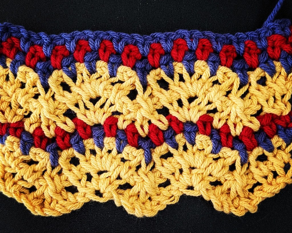 A directory of crochet rib stitch patterns and ribbing techniques - Dora  Does